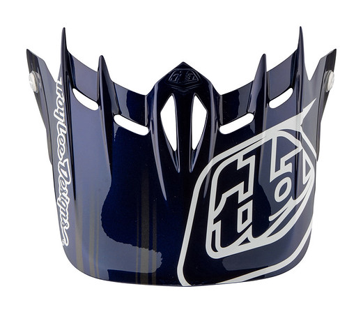 TROY LEE DESIGNS D2 VISOR (CM), FUSION, BLUE, ONE SIZE