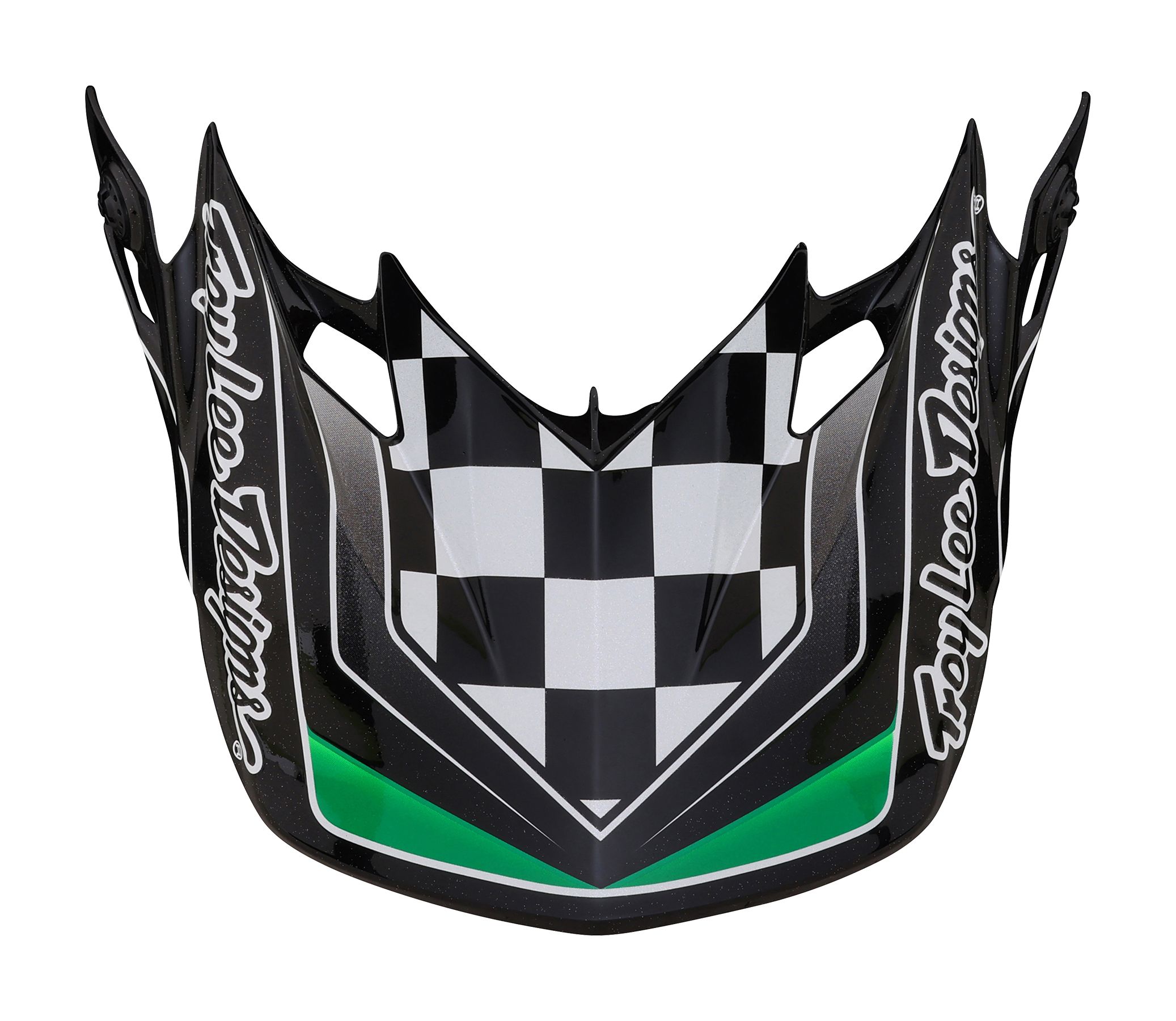 TROY LEE DESIGNS SE4 HELMET VISOR, CARB, GREEN, ONE SIZE