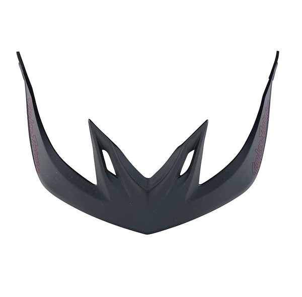 TROY LEE DESIGNS A2 VISOR, DECOY, GRAY/SANGRIA, ONE SIZE