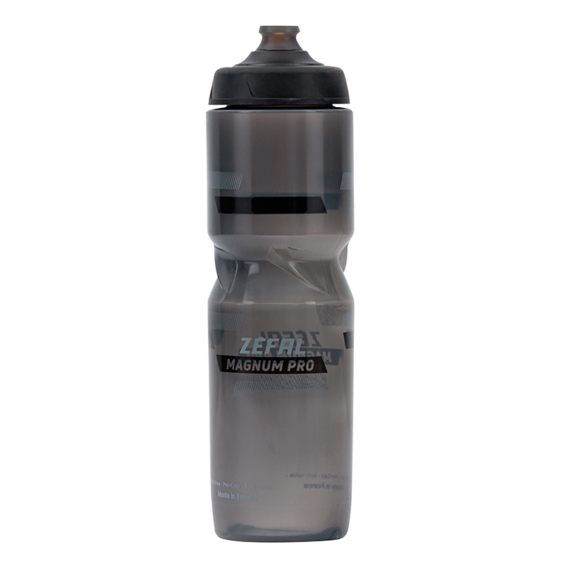 BIDON ZEFAL MAGNUM PRO 975ML NOIR FUME TETINE PRO-CAP (VISSABLE) (SE MONTE SUR TOUS LES PORTE-BIDONS)