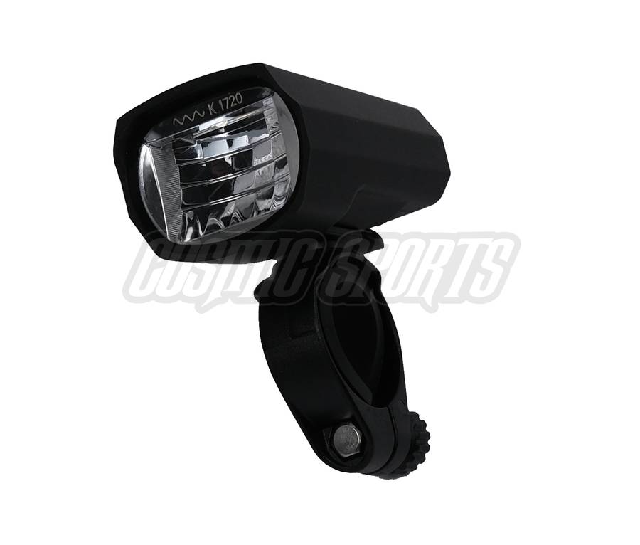 NG SPORTS LAVANDEE 50 BIKE LIGHT, WEIßE LED, STVZO, BLACK 50 LUX