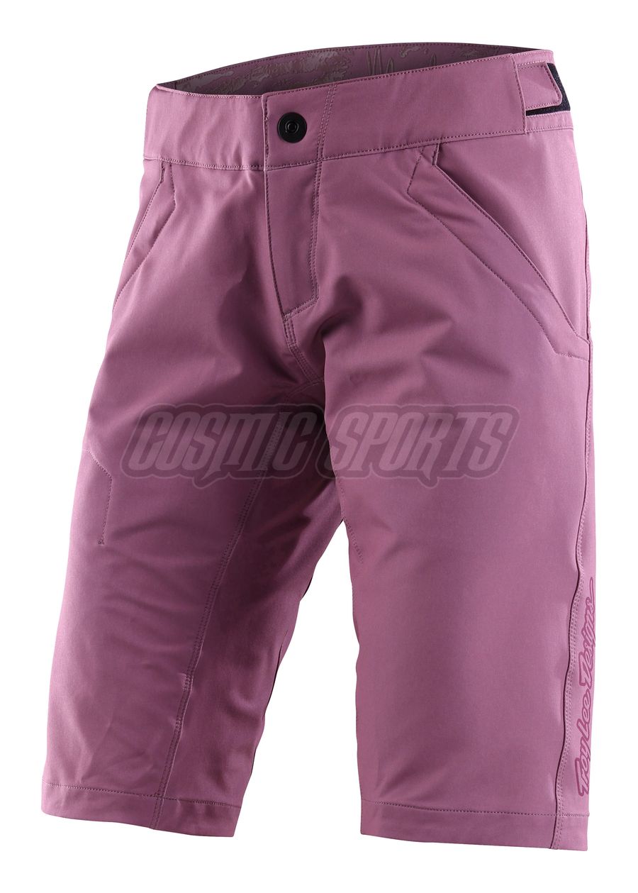 TROY LEE DESIGNS WOMENS MISCHIEF SHORT SHELL, SOLID, ROSEWOOD, L