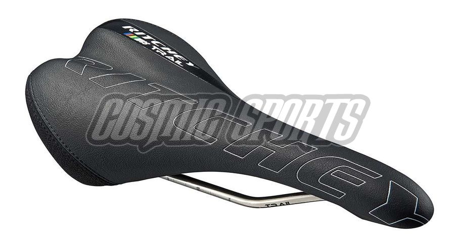 RITCHEY WCS TRAIL SADDLE, 280X138MM, 7X7MM RAILS TITANIUM, BLACK RITCHEY WCS TRAIL SADDLE, 280X138MM, 7X7MM RAILS TITANIUM, BLACK