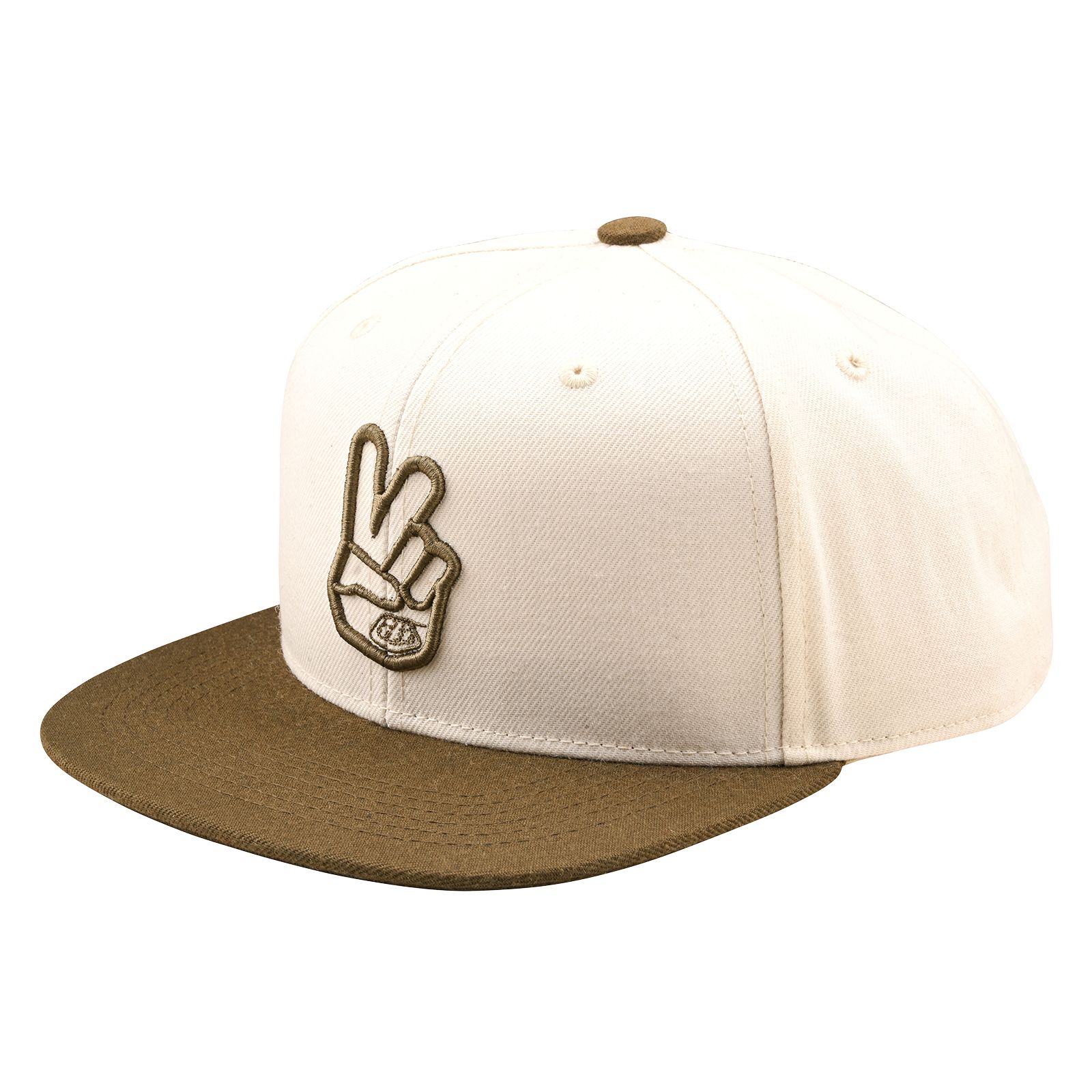 TROY LEE DESIGNS FLAT BILL SNAPBACK CAP, PEACE, VINTAGE WHITE/OLIVE, ONE SIZE, ONE SIZE TROY LEE DESIGNS FLAT BILL SNAPBACK CAP, PEACE, VINTAGE WHITE/OLIVE, ONE SIZE, ONE SIZE