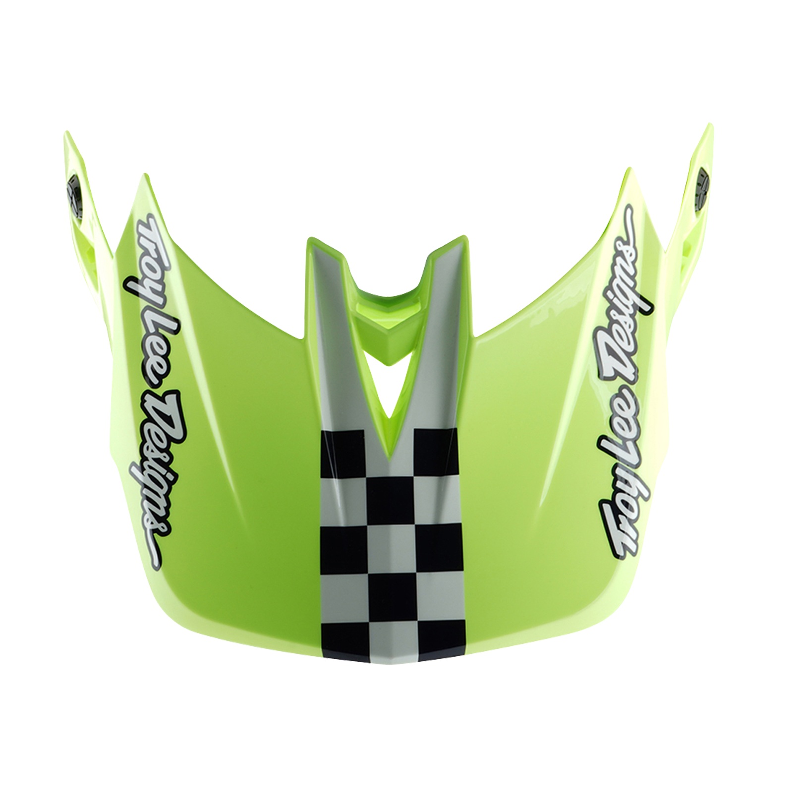 TROY LEE DESIGNS D4 POLYACRYLITE HELMET VISOR, FIFTY-50, NAVY/GLO YELLOW, ONE SIZE TROY LEE DESIGNS D4 POLYACRYLITE HELMET VISOR, FIFTY-50, NAVY/GLO YELLOW, ONE SIZE