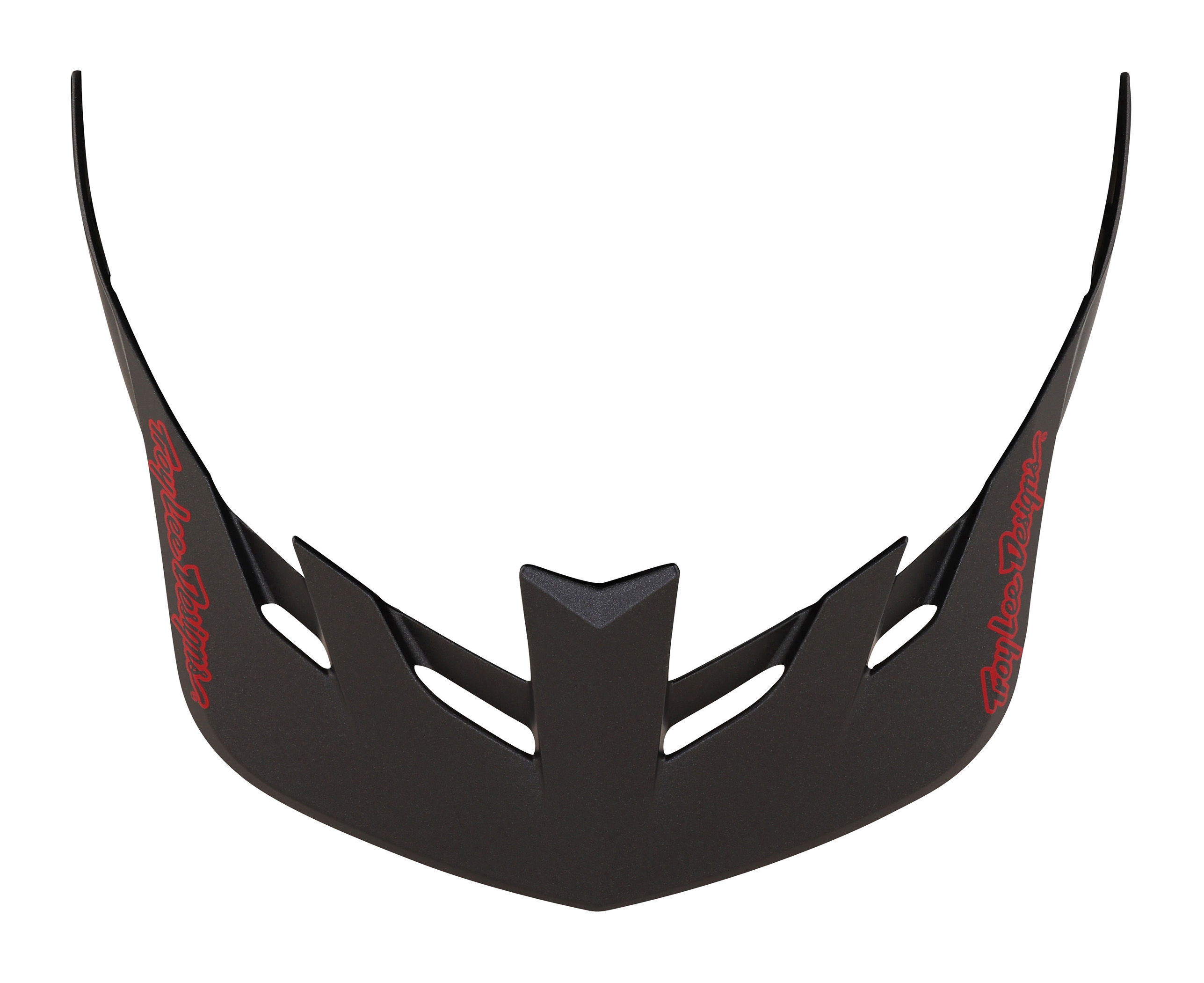 TROY LEE DESIGNS FLOWLINE SE HELMET VISOR, RADIAN, CHARCOAL/RED, ONE SIZE