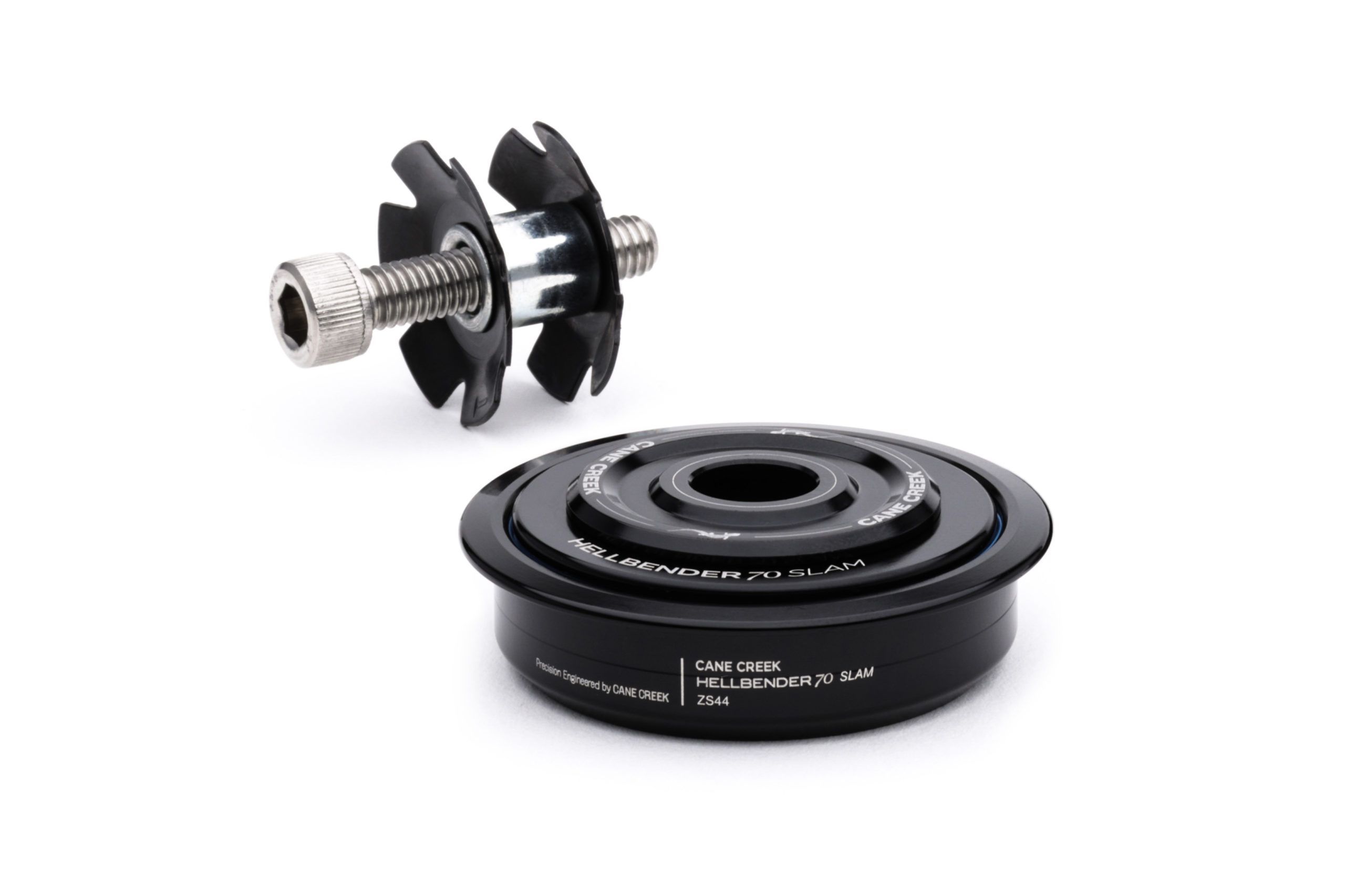 CANE CREEK HELLBENDER 70 SLAM HEADSET UPPER, 1 1/8", ZS44/28.6/H2, BLACK