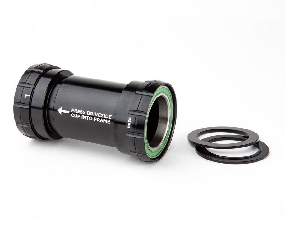 CANE CREEK HELLBENDER 70 BB30 BOTTOM BRACKETS, STAINLESS STEEL, 29MM (DUB), 68/73MM, BLACK CANE CREEK HELLBENDER 70 BB30 BOTTOM BRACKETS, STAINLESS STEEL, 29MM (DUB), 68/73MM, BLACK