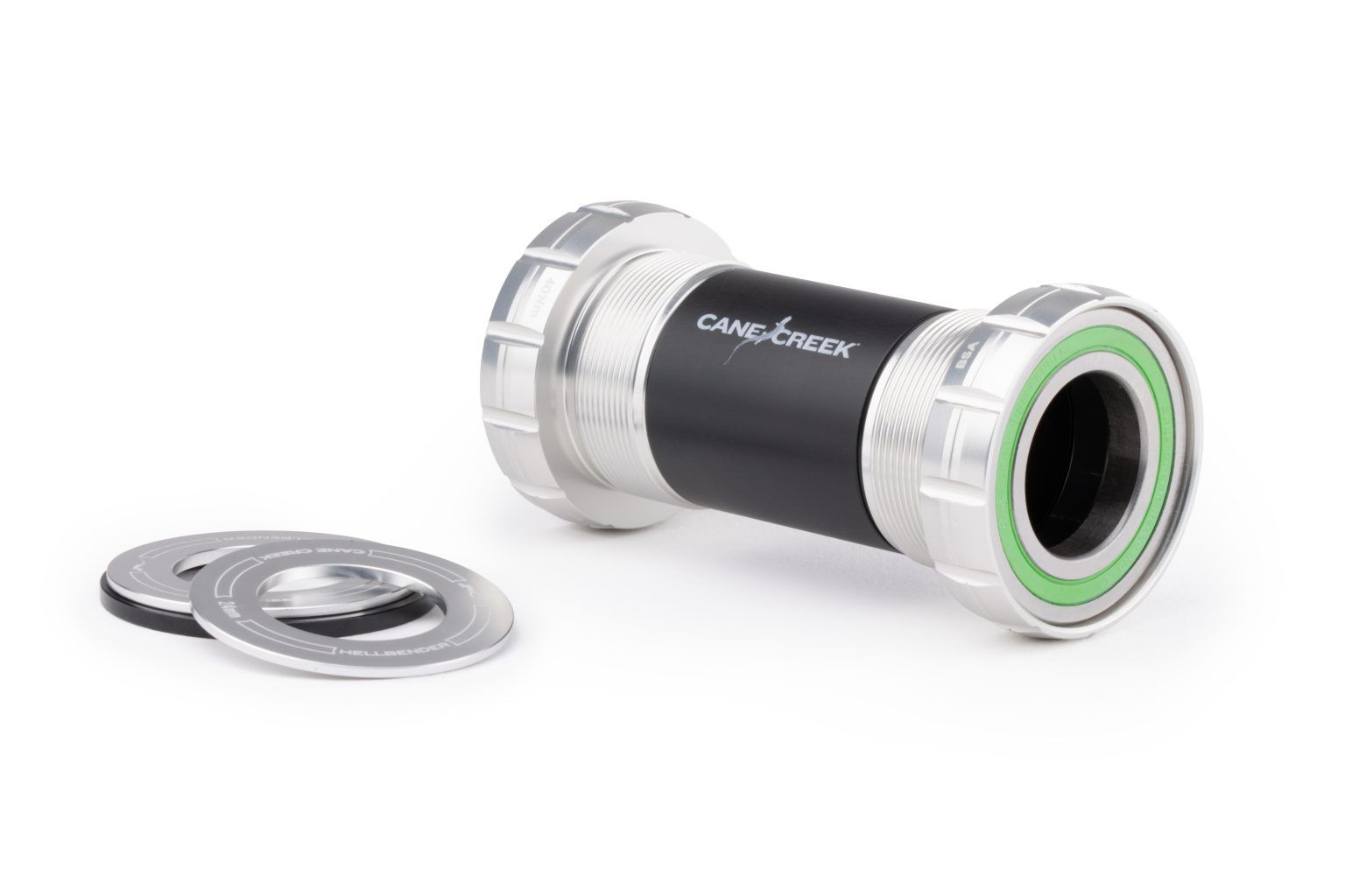 CANE CREEK HELLBENDER 70 BSA30 BOTTOM BRACKETS, STAINLESS STEEL, THREAD FIT, 24MM, 68/73MM, SILVER CANE CREEK HELLBENDER 70 BSA30 BOTTOM BRACKETS, STAINLESS STEEL, THREAD FIT, 24MM, 68/73MM, SILVER