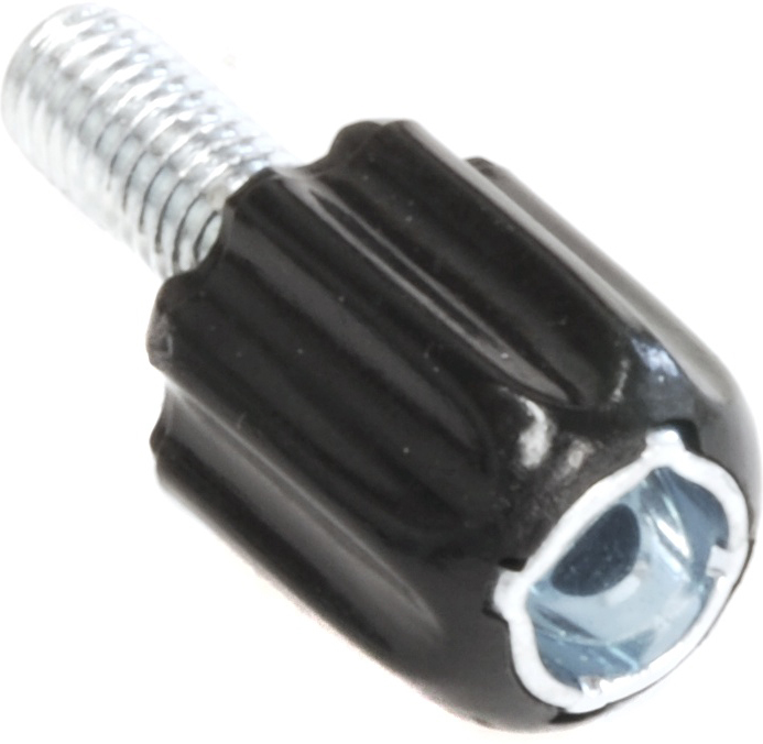 PAUL COMPONENT MINI BARREL ADJUSTER, SILVER/BLACK PAUL COMPONENT MINI BARREL ADJUSTER, SILVER/BLACK