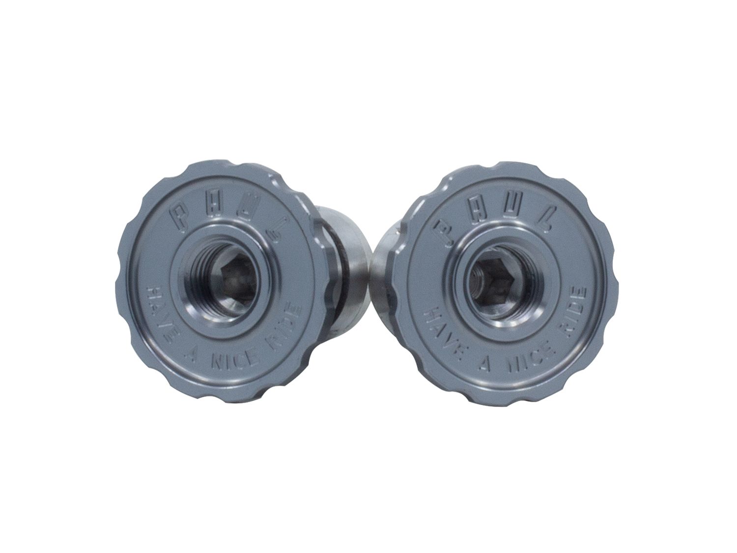 PAUL COMPONENT BËP BAR END PLUGS, PEWTER