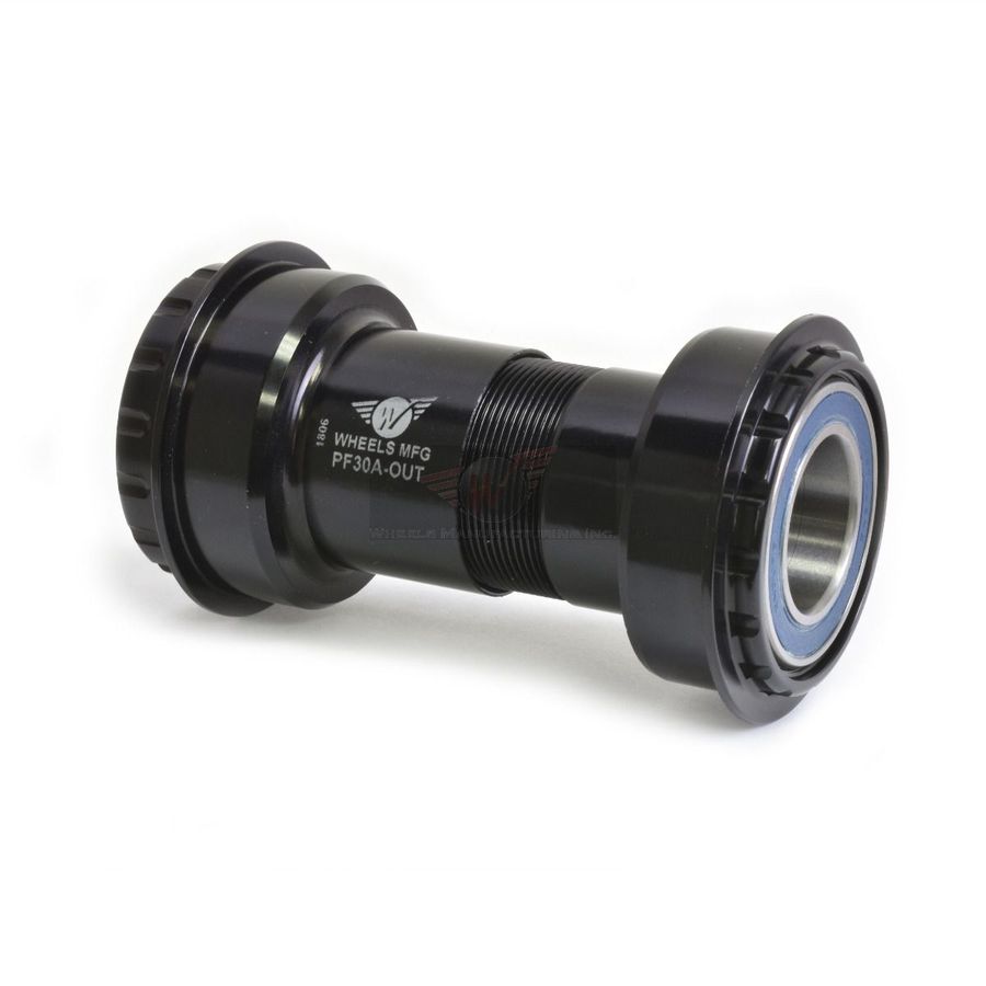 WHEELS MANUFACTURING ABEC 3 BOTTOM BRACKET, PF30A OUTBOARD, SRAM 24/22MM CRANK WHEELS MANUFACTURING ABEC 3 BOTTOM BRACKET, PF30A OUTBOARD, SRAM 24/22MM CRANK