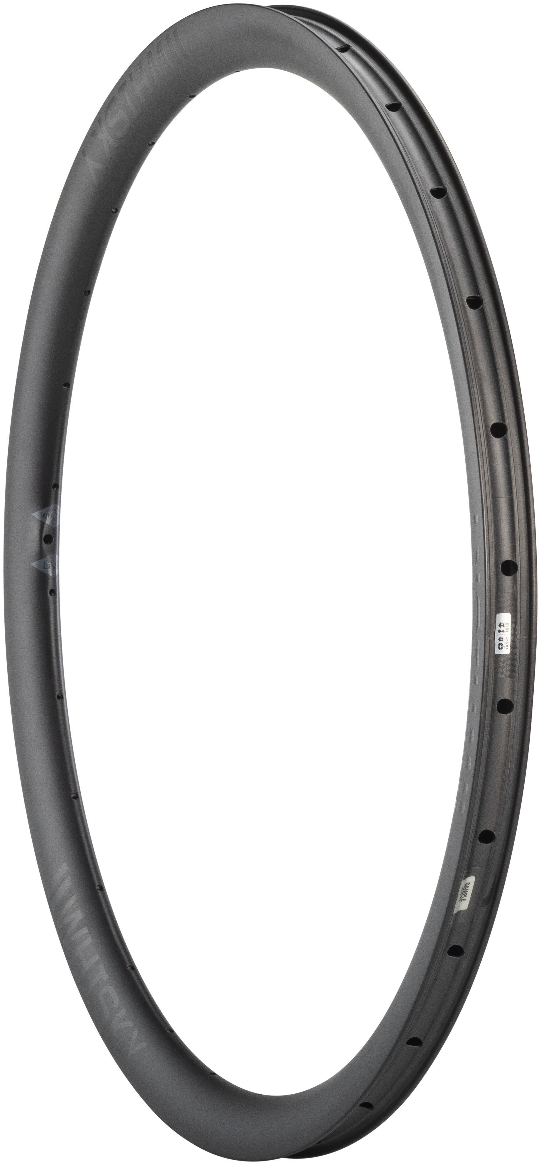 WHISKY NO.9 GVL CARBON RIM, 700C, 24 L., 30/23MM, MATTE CARBON