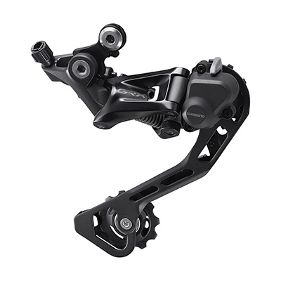 DERAILLEUR ROUTE - GRAVEL ARRIERE SHIMANO 10V. GRX400 NOIR DOUBLE DERAILLEUR ROUTE - GRAVEL ARRIERE SHIMANO 10V. GRX400 NOIR DOUBLE