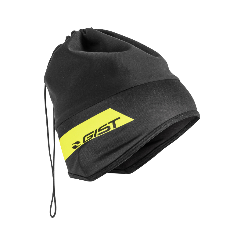 TOUR DE COU - BONNET GIST INSIDE HIVER NOIR DECO JAUNE FLUO 5490 TOUR DE COU - BONNET GIST INSIDE HIVER NOIR DECO JAUNE FLUO 5490