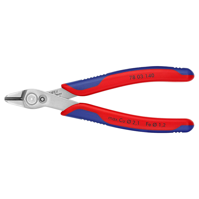PINCE COUPANTE PRO KNIPEX SUPER KNIPS XL 140MM CHROME ULTRA FINE POUR ELECTRONIQUE ET MECANIQUE DE PRECISION AVEC POIGNEE ERGONOMIQUE (78 03 140) -MADE IN GERMANY- PINCE COUPANTE PRO KNIPEX SUPER KNIPS XL 140MM CHROME ULTRA FINE POUR ELECTRONIQUE ET MECANIQUE DE PRECISION AVEC POIGNEE ERGONOMIQUE (78 03 140) -MADE IN GERMANY-