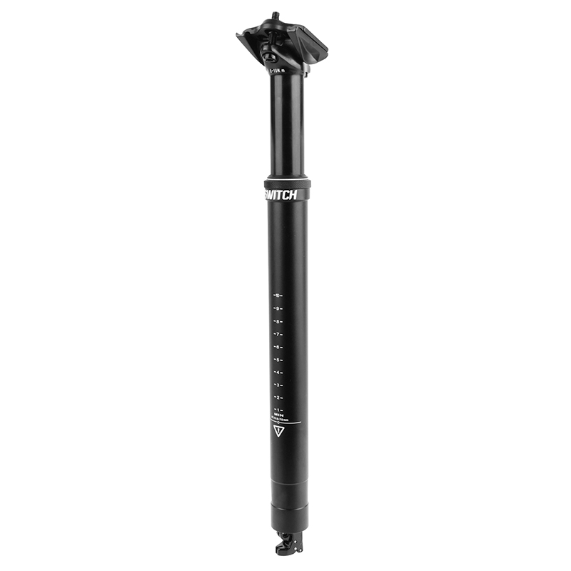 TIGE DE SELLE VTT TELESCOPIQUE SWITCH SWL-70 ALU NOIR DIAM. 30.9 L400MM (REGLAGE PAR CABLE INTERNE DEBATTEMENT 70MM) FIXATION CINTRE TIGE DE SELLE VTT TELESCOPIQUE SWITCH SWL-70 ALU NOIR DIAM. 30.9 L400MM (REGLAGE PAR CABLE INTERNE DEBATTEMENT 70MM) FIXATION CINTRE