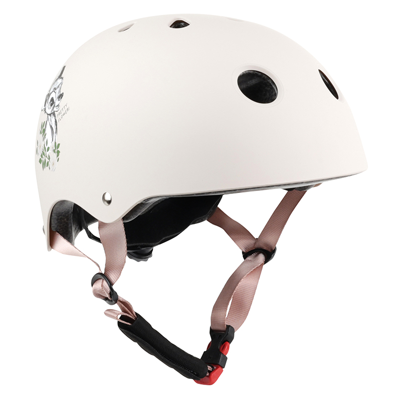CASQUE VELO ENFANT DISNEY BAMBI ROSE AVEC MOLETTE REGLAGE TAILLE 52-56 (VENDU SUR CARTE)