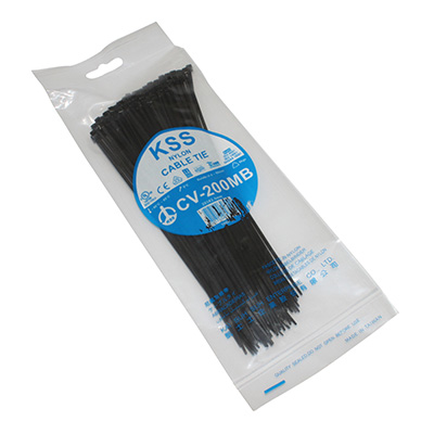 COLLIER DE SERRAGE NYLON TYPE RILSAN 2,5X200MM NOIR (VENDU PAR 100) -P2R- COLLIER DE SERRAGE NYLON TYPE RILSAN 2,5X200MM NOIR (VENDU PAR 100) -P2R-