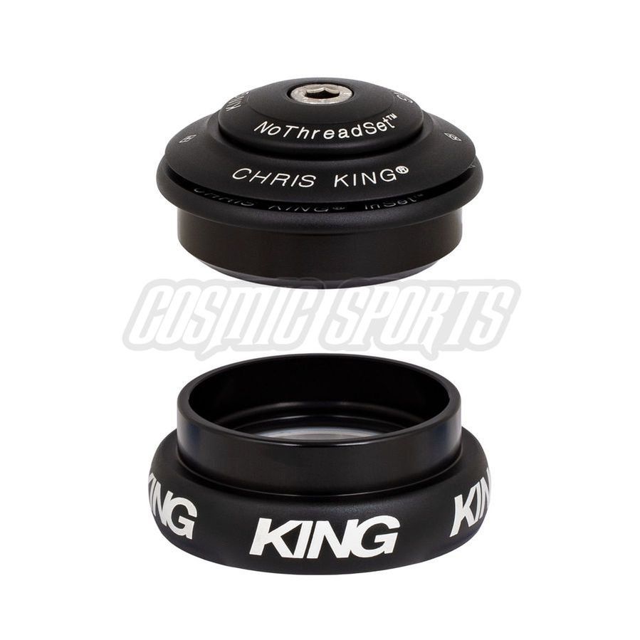 CHRIS KING INSET I8 TAPERED HEADSET, 1 1/8"-1 1/4", GRIPLOCK, ZS44/28.6 | EC44/33 CHRIS KING INSET I8 TAPERED HEADSET, 1 1/8"-1 1/4", GRIPLOCK, ZS44/28.6 | EC44/33