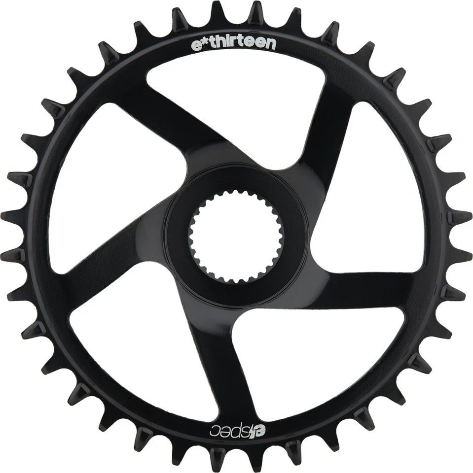 E*THIRTEEN | E*SPEC STEEL DIRECT MOUNT CHAINRING | 34T | BOSCH CX GEN4 | BLACK 