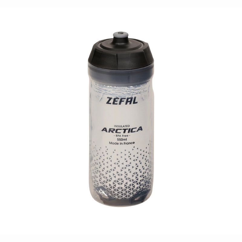 BIDON ISOTHERM ZEFAL ARCTICA 55 NOIR-ARGENT 550ML (+ 2H30) (VISSABLE) BIDON ISOTHERM ZEFAL ARCTICA 55 NOIR-ARGENT 550ML (+ 2H30) (VISSABLE)
