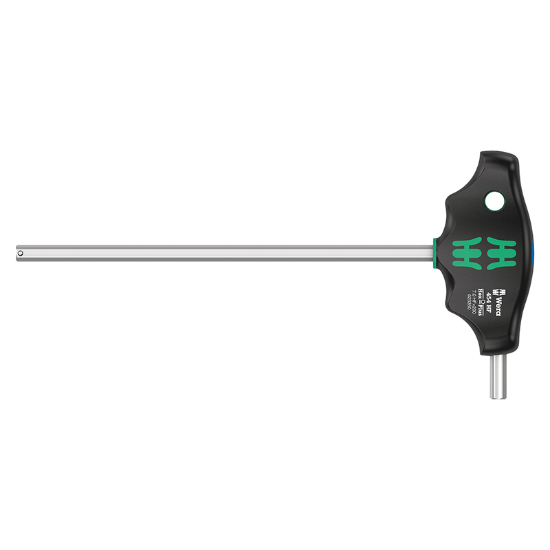 CLE ALLEN-6 PANS MANCHE EN T WERA 454 HEX PLUS  7X200MM NOIR-VERT (VENDU A L'UNITE)  -MARQUE ALLEMANDE POUR LES ATELIERS-
