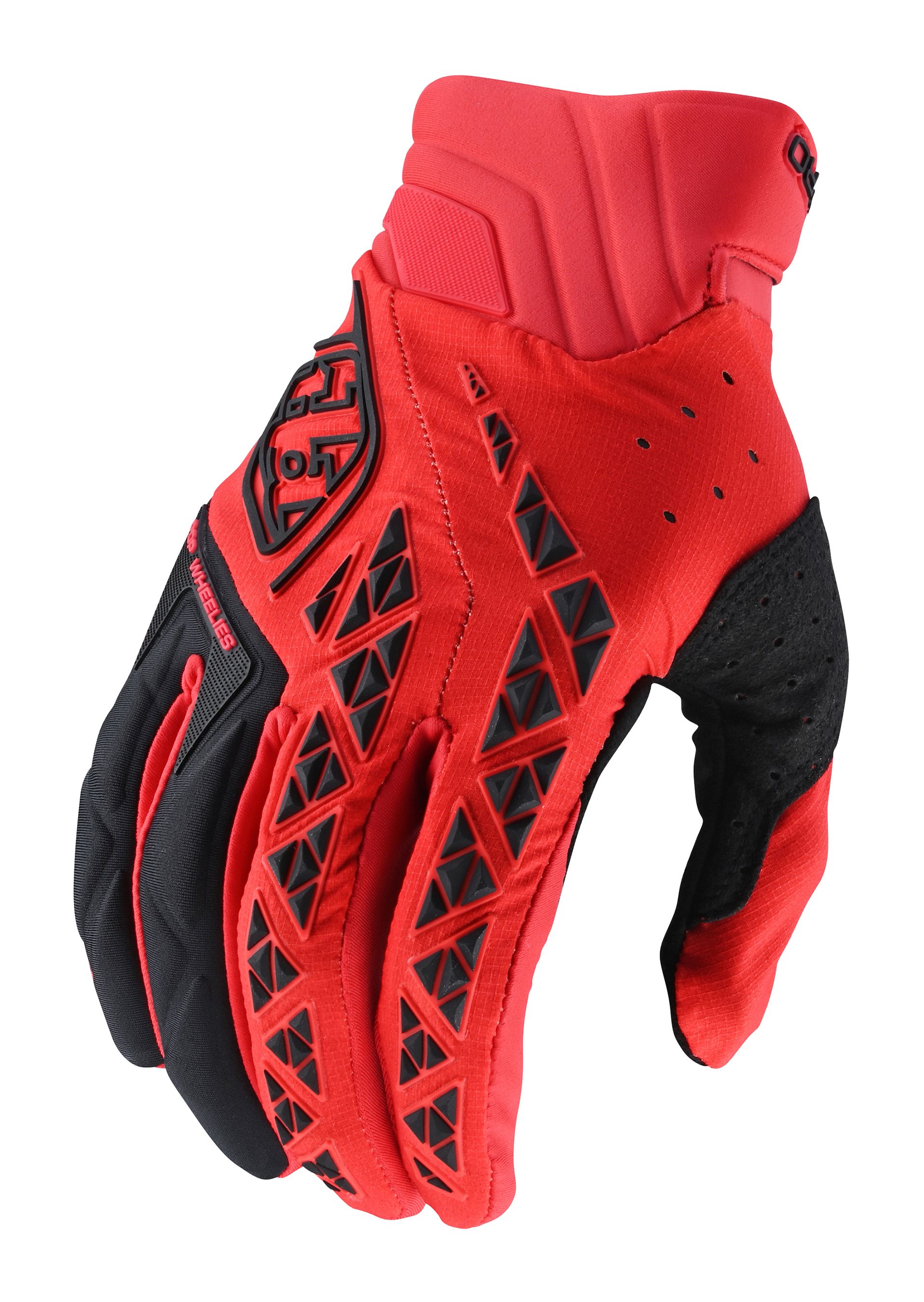 TROY LEE DESIGNS SE PRO GLOVE, SOLID, GLO RED, S