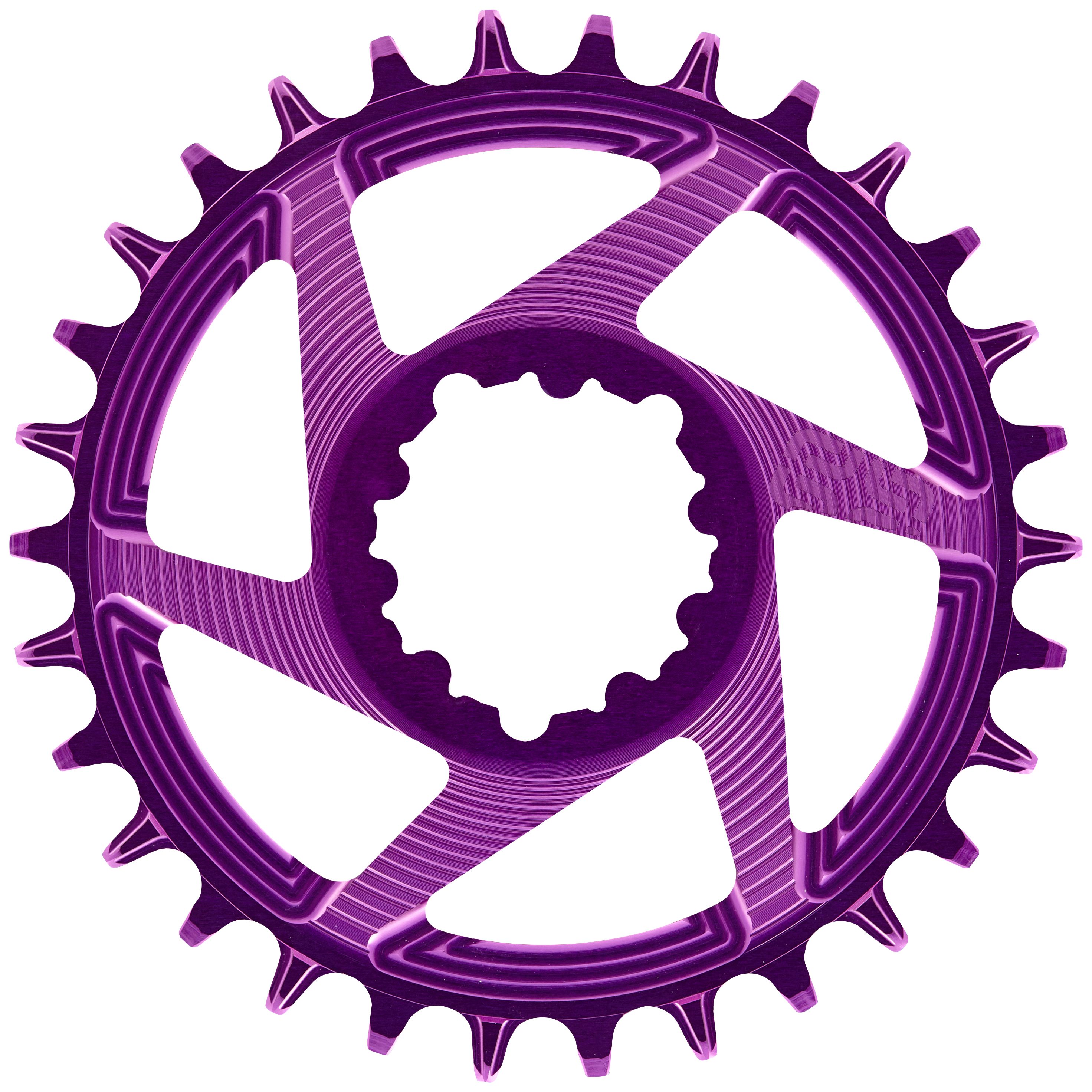 E*THIRTEEN HELIX R GUIDERING SRAM 3-BOLT DIRECT MOUNT CHAINRING, BOOST 52MM/OFFSET 3MM, 30 T.