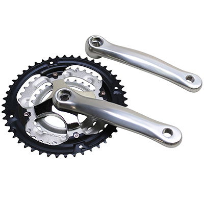 PEDALIER VTT P2R 7-8V. ALU ARGENT 170MM 48-38-28 (BOITIER 118MM) PEDALIER VTT P2R 7-8V. ALU ARGENT 170MM 48-38-28 (BOITIER 118MM)