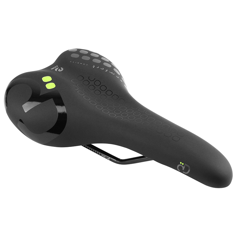 SELLE NEWTON GRAVEL - SPORT DENSITY LINE NOIR FEMME 267X146MM