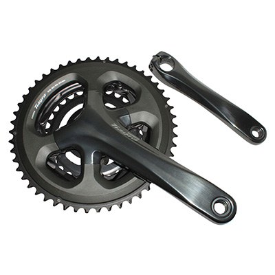 PEDALIER ROUTE SHIMANO 10V. TIAGRA 4703 ARGENT 175MM 50-39-30