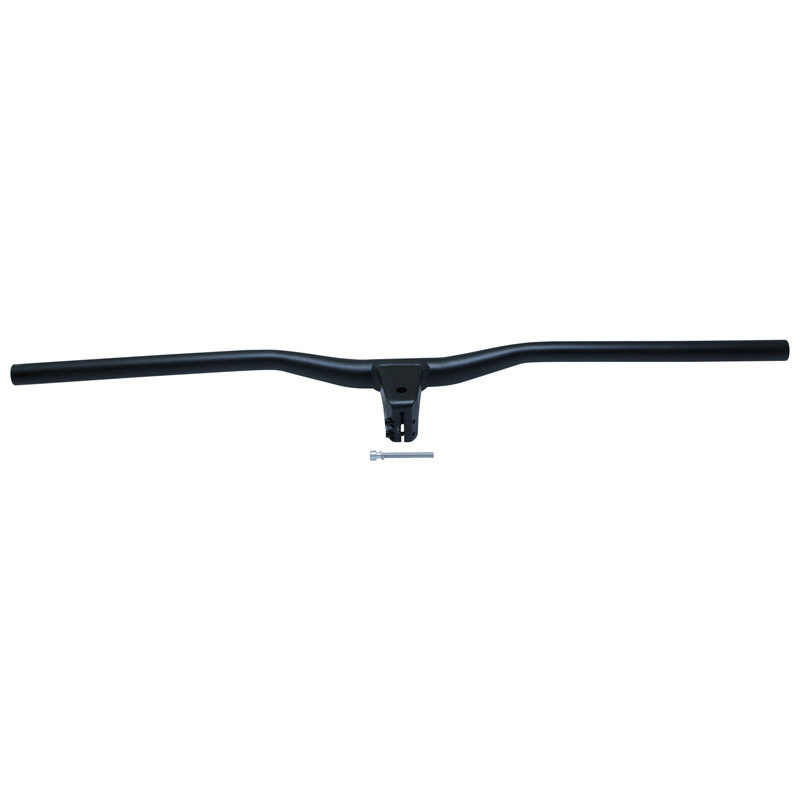 CINTRE VTT DEMI RELEVE ALU NOIR L 78CM AVEC POTENCE INTEGREE ENTRAXE L55MM POUR PIVOT FOURCHE 1"1-8 (28.6MM) CINTRE VTT DEMI RELEVE ALU NOIR L 78CM AVEC POTENCE INTEGREE ENTRAXE L55MM POUR PIVOT FOURCHE 1"1-8 (28.6MM)
