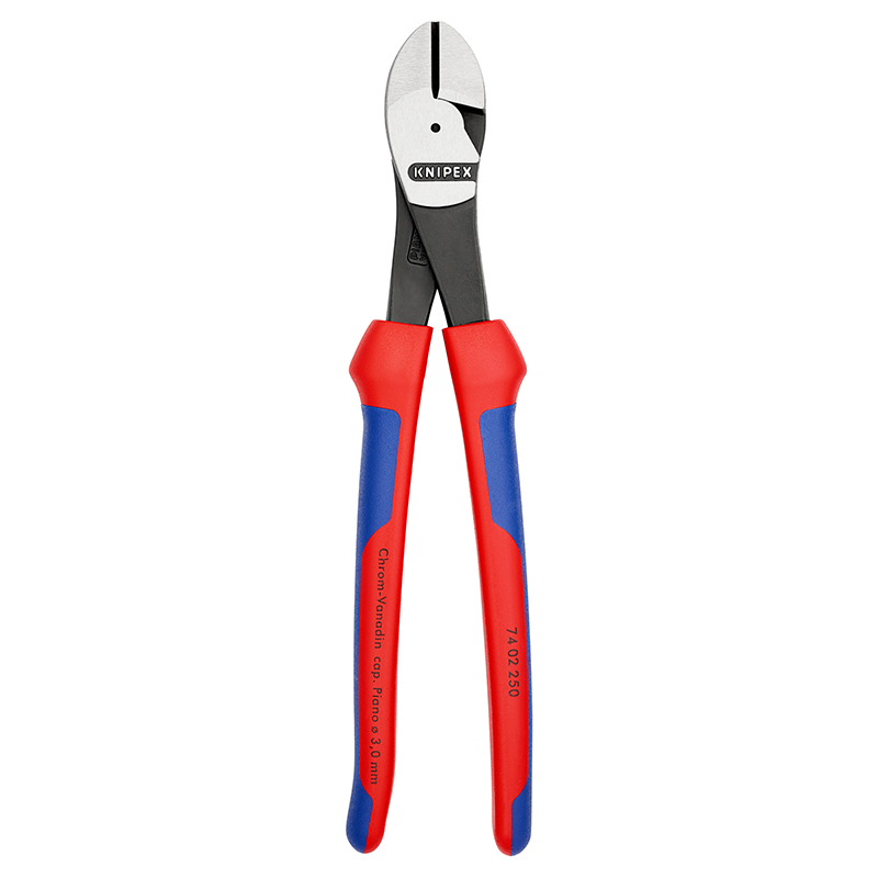 PINCE COUPANTE PRO KNIPEX ROBUSTE 250MM GRIS ANTIROUILLE POUR EPAISSEUR DE MATERIAU DE 3,0 A 4,6MM AVEC POIGNEE ERGONOMIQUE (74 02 250) -MADE IN GERMANY- PINCE COUPANTE PRO KNIPEX ROBUSTE 250MM GRIS ANTIROUILLE POUR EPAISSEUR DE MATERIAU DE 3,0 A 4,6MM AVEC POIGNEE ERGONOMIQUE (74 02 250) -MADE IN GERMANY-