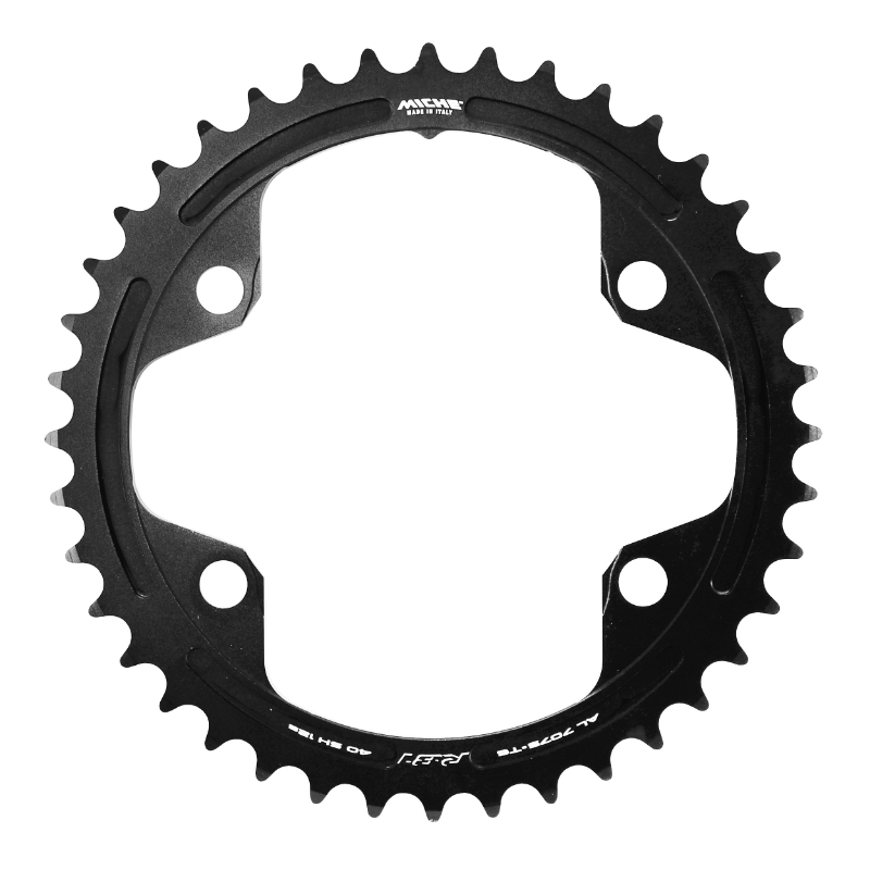 PLATEAU ROUTE 4BRA D.110 POUR SHIMANO 105 R7100 - ULTEGRA R8100 MICHE 40DTS INTERIEUR NOIR 12V. PLATEAU ROUTE 4BRA D.110 POUR SHIMANO 105 R7100 - ULTEGRA R8100 MICHE 40DTS INTERIEUR NOIR 12V.