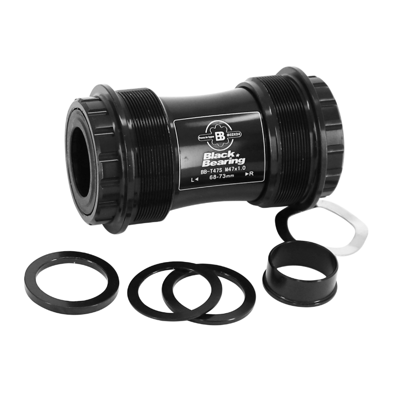 CUVETTE INTEGRE BOITIER FILETE ROUTE-VTT BLACKBEARING ROULEMENT SUPERIEUR B5 DIAM 47MM (BOITE DE 68-73MM) ANGLAIS - BSC - 1,37X24 AXE 24MM ET 24-22MM (ADAPTATEUR GXP) CUVETTE INTEGRE BOITIER FILETE ROUTE-VTT BLACKBEARING ROULEMENT SUPERIEUR B5 DIAM 47MM (BOITE DE 68-73MM) ANGLAIS - BSC - 1,37X24 AXE 24MM ET 24-22MM (ADAPTATEUR GXP)