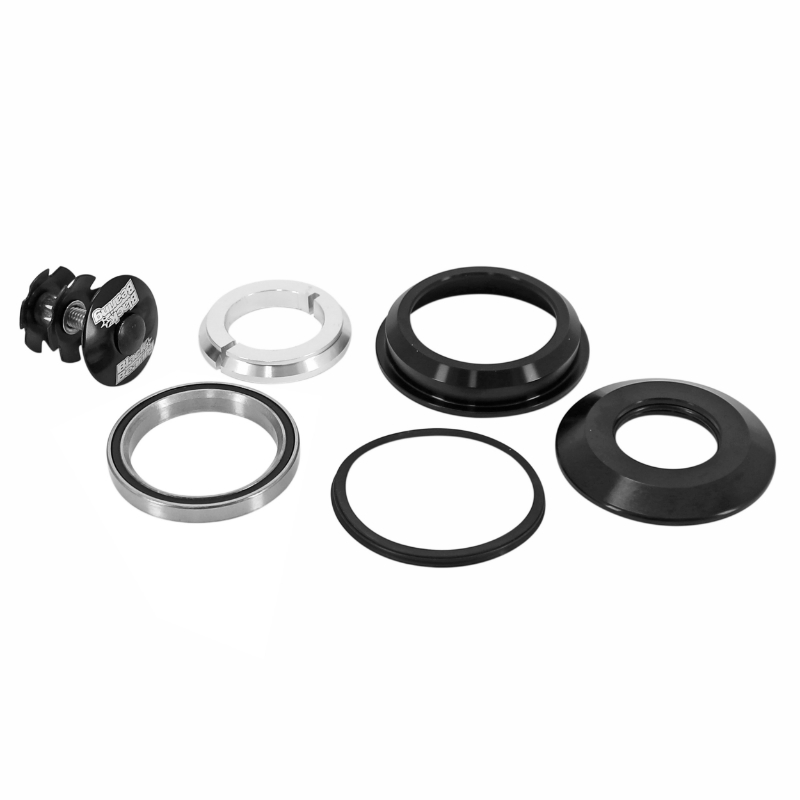 JEU DIRECTION SEMI INTEGRE 1"1-8 (ZS56MM - 28,6) (HAUT) AVEC BOUCHON ETOILE JEU DIRECTION SEMI INTEGRE 1"1-8 (ZS56MM - 28,6) (HAUT) AVEC BOUCHON ETOILE
