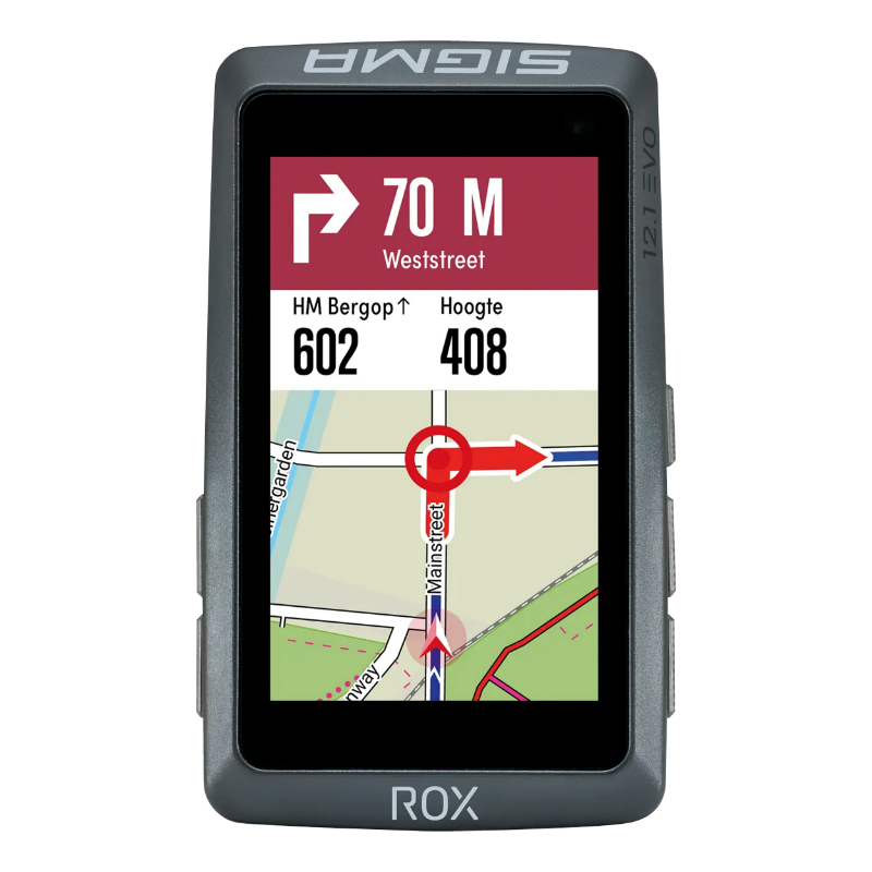 COMPTEUR SIGMA ROX12.1 EVO GPS NOIR AVEC CARDIO ET ALTIMETRE COMPTEUR SIGMA ROX12.1 EVO GPS NOIR AVEC CARDIO ET ALTIMETRE