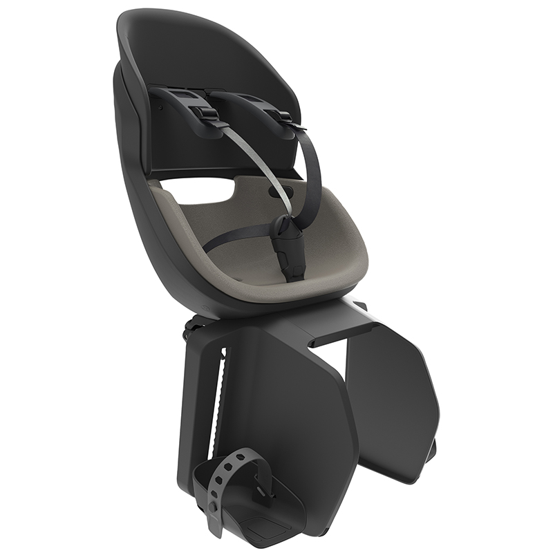 PORTE BEBE-SIEGE ENFANT ARRIERE PRODIGEE ICON A FIXER SUR PORTE BAGAGE FIXATION ETAU NOIR COUSSIN GRIS AVEC SERRURE (JUSQU'A 22 KG MAX) (HOMOLOGUE CE EN 14344) PORTE BEBE-SIEGE ENFANT ARRIERE PRODIGEE ICON A FIXER SUR PORTE BAGAGE FIXATION ETAU NOIR COUSSIN GRIS AVEC SERRURE (JUSQU'A 22 KG MAX) (HOMOLOGUE CE EN 14344)