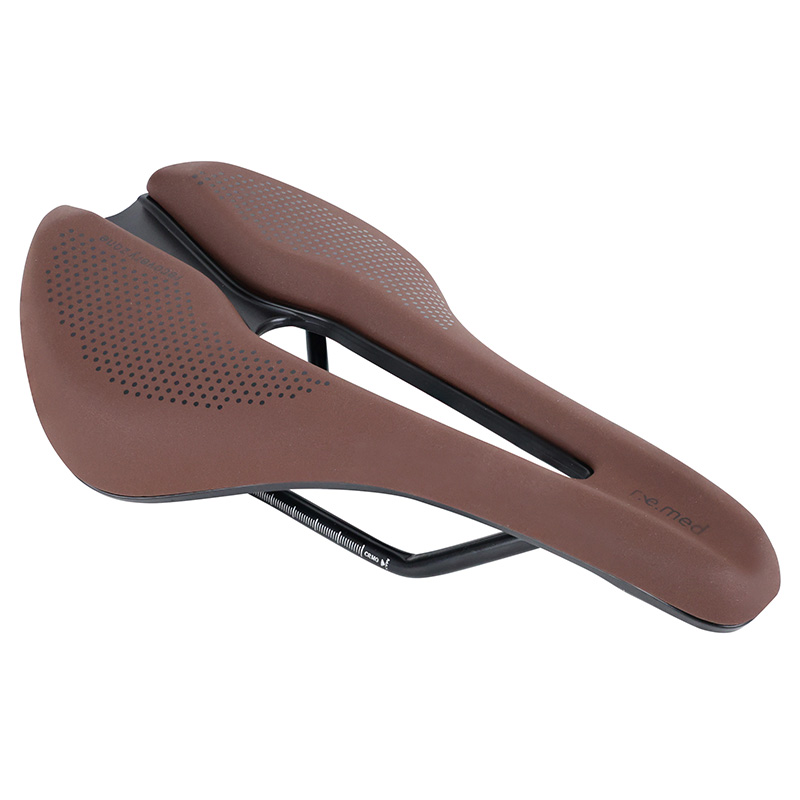 SELLE ROYAL REMED RACE ATHLETIC GEL VISIBLE MARRON 245X140MM 220G