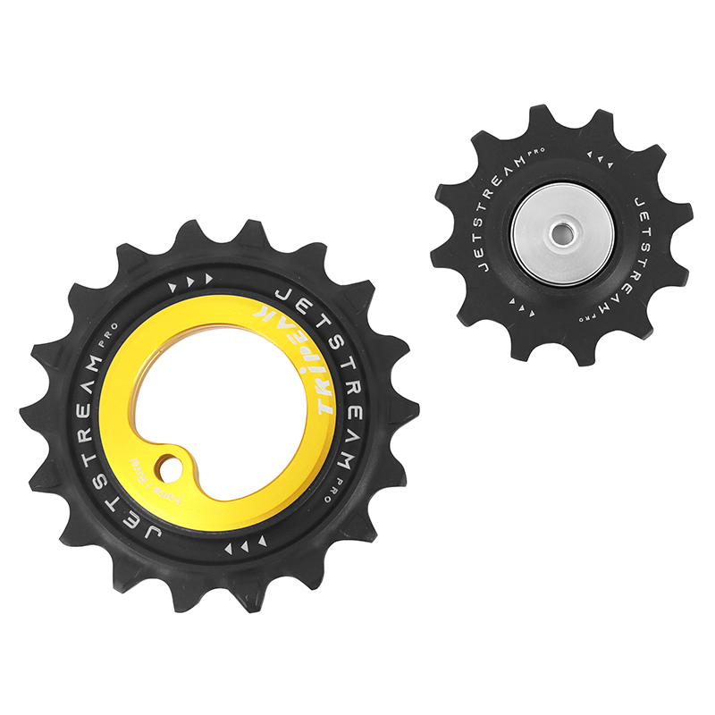 GALET DERAILLEUR AOPW TRIPEAK 12-18 DENTS CERAMIQUE 12X2V. SRAM AXS FORCE-RIVAL OR -2023 (JEU DE 2) (GARANTIE 4 ANS)