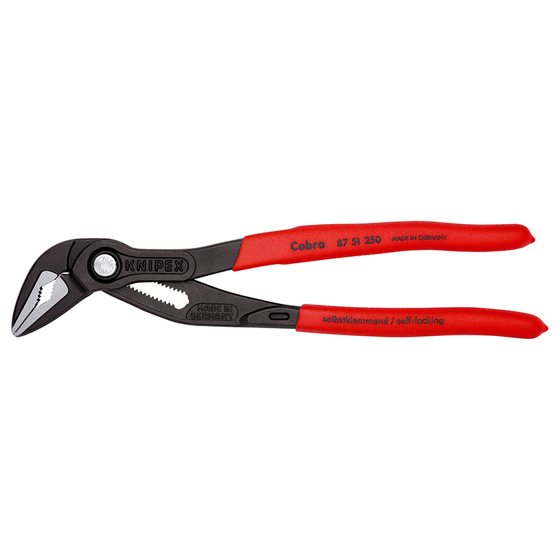 PINCE MULTI PRO KNIPEX COBRA ES ULTRA EFFILE 250MM GRIS ANTIROUILLE  (87 51 250)  -MADE IN GERMANY-