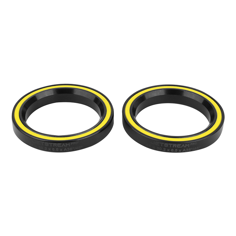 ROULEMENT JEU DE DIRECTION TRIPEAK JETSTREAM PRO SOLITECH CERAMIQUE - 30.2 X 41 X 6.5MM 36X45° (GARANTIE 4 ANS) -COMPATIBLE CANON GRAIL-2016, SENDER, SPEEDMAX, CANE CREEK S3 - (VENDU A LA PAIRE)