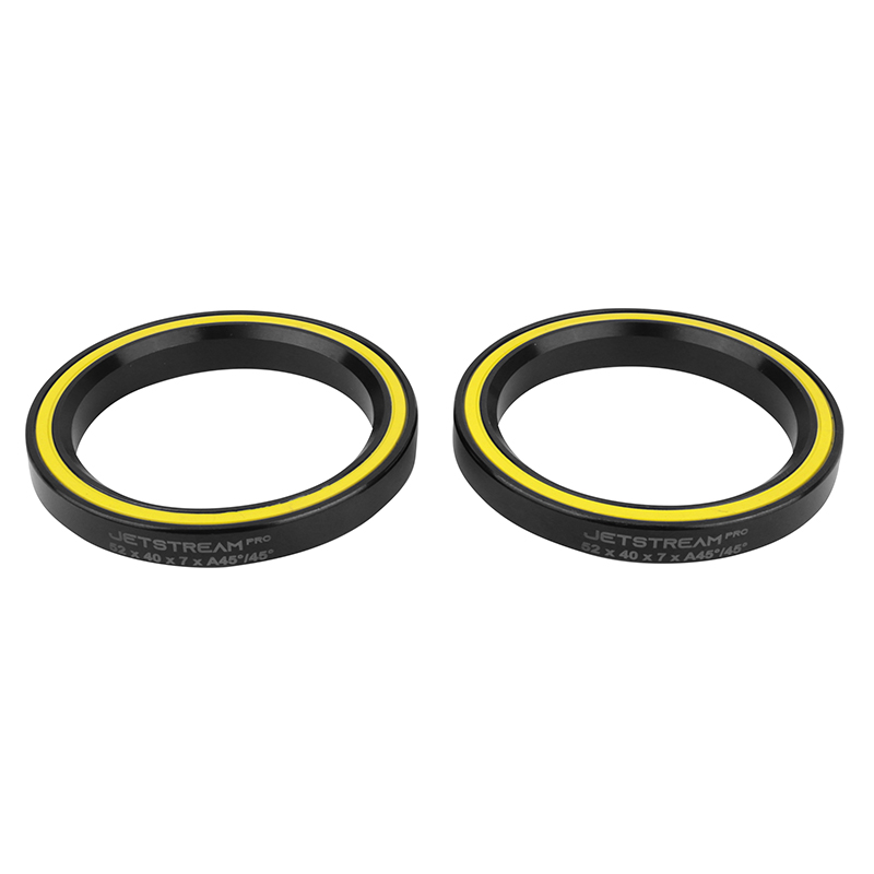 ROULEMENT JEU DE DIRECTION TRIPEAK JETSTREAM PRO SOLITECH CERAMIQUE - 40 X 52 X 7MM 45X45° (GARANTIE 4 ANS) -COMPATIBLE SPECIALIZED DEMO EXPERT- (VENDU A LA PAIRE)
