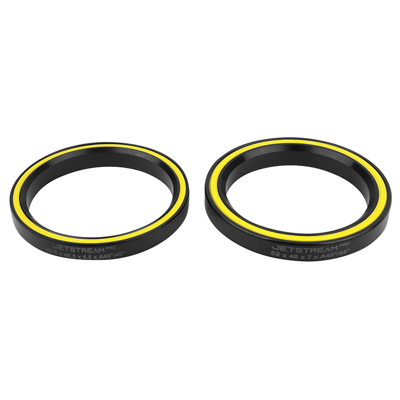 ROULEMENT JEU DE DIRECTION TRIPEAK JETSTREAM PRO SOLITECH CERAMIQUE - 40.5 X 49.5 X 6.5MM 45X45° - 40 X 52 X 7MM 45X45° (GARANTIE 4 ANS) -COMPATIBLE SPECIALIZED EPIC WOLRD CUP (VENDU A LA PAIRE)