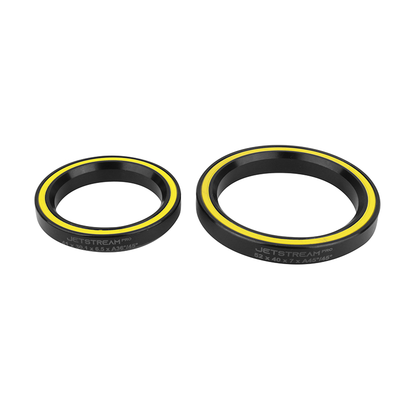 ROULEMENT JEU DE DIRECTION TRIPEAK JETSTREAM PRO SOLITECH CERAMIQUE - 30.2 X 41 X 6.5MM 36X45° - 40 X 52 X 7MM 45X45° (GARANTIE 4 ANS) -COMPATIBLE SPECIALIZED P2-P3-P4 (VENDU A LA PAIRE)