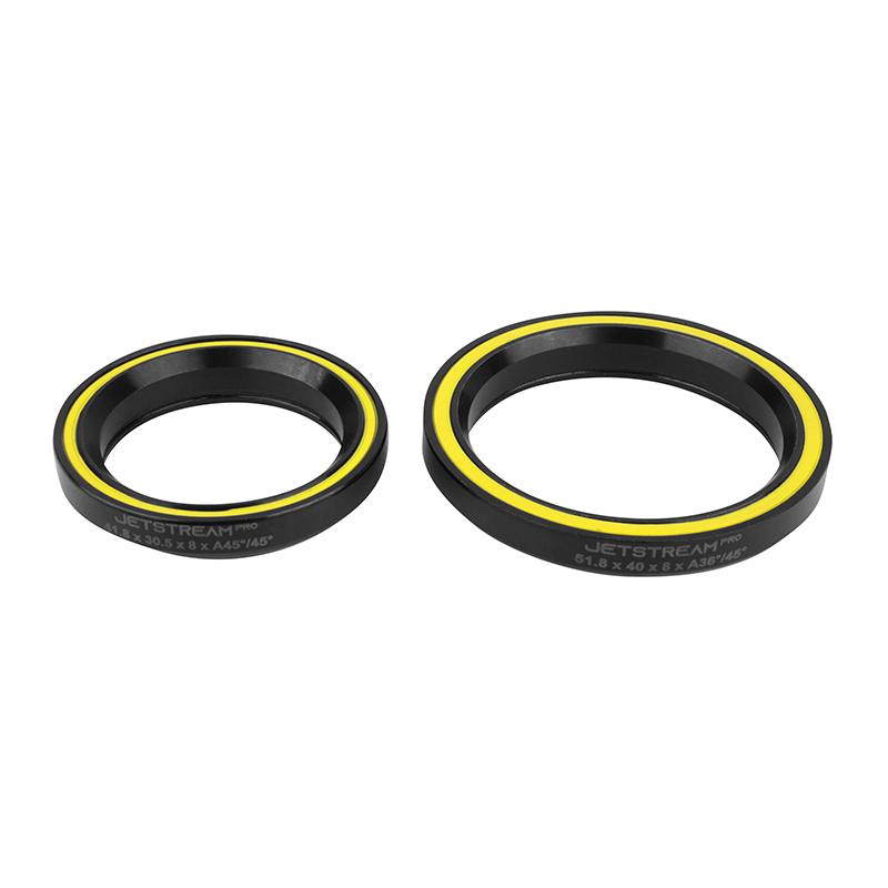 ROULEMENT JEU DE DIRECTION TRIPEAK JETSTREAM PRO SOLITECH CERAMIQUE - 30.5 X 41.8 X 8MM 45X45° - 40 X 51.8 X 8MM 36X45° (GARANTIE 4 ANS) -COMPATIBLE ORBEA ORCA B,S,G..., BIANCHI (VENDU A LA PAIRE)