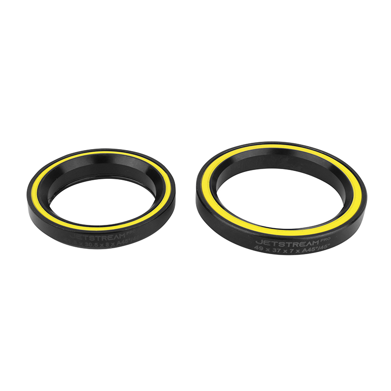 ROULEMENT JEU DE DIRECTION TRIPEAK JETSTREAM PRO SOLITECH CERAMIQUE - 30.5 X 41.8 X 8MM 45X45° - 37 X 49 X 7MM 45X45° (GARANTIE 4 ANS) -COMPATIBLE SPECIALIZED EPIC WORLD CUP - (VENDU A LA PAIRE)