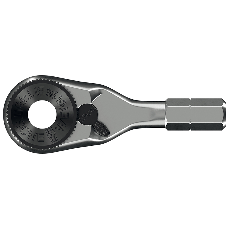 PORTE EMBOUT UNIVERSEL WERA 8011 ZYKLOP 1-4 MINI CLIQUET  -MARQUE ALLEMANDE POUR LES ATELIERS-