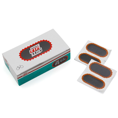 RUSTINE CHAMBRE TIP TOP F2 ROUGE OVALE 50X25MM (BOITE DE 100) (500 0191) RUSTINE CHAMBRE TIP TOP F2 ROUGE OVALE 50X25MM (BOITE DE 100) (500 0191)